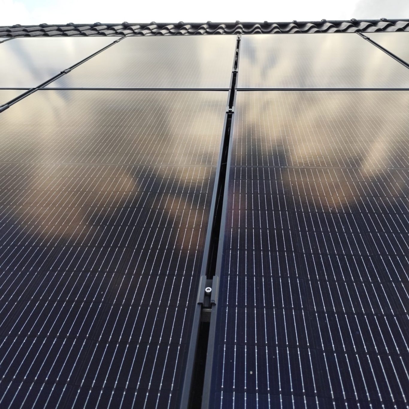 Saubere Solarmodule